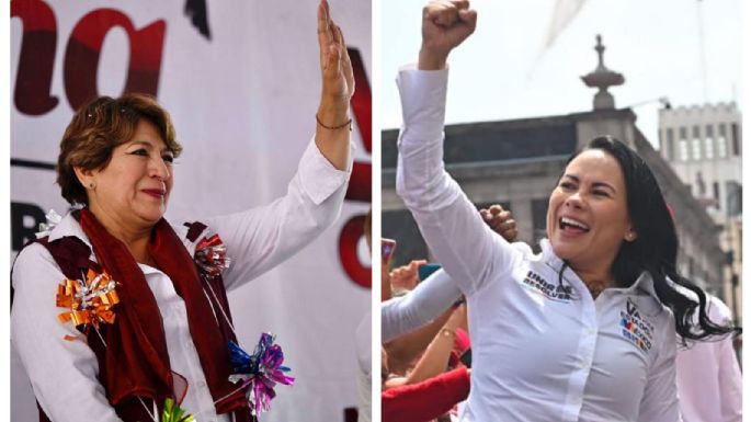 Elección en Edomex: así llegan Delfina Gómez y Alejandra del Moral en las encuestas