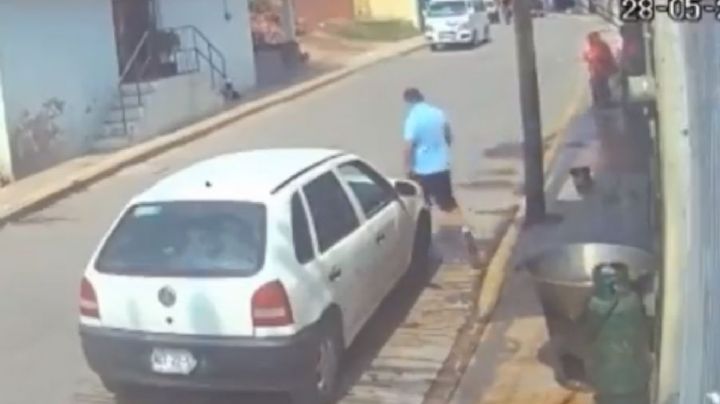 Sujeto lanza un perrito a un cazo con aceite hirviendo en Tecámac; el lomito murió (Video)