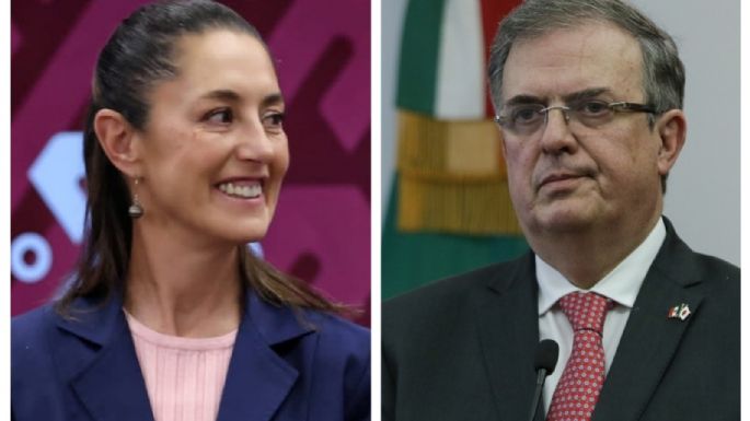 Sheinbaum sugiere a Ebrard que evite las “ansias” y espere los tiempos de Morena