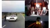 Puebla: Presuntos sicarios despojan a conductores de tráileres en apenas 30 segundos (Videos)