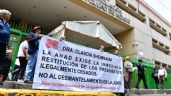 Miembros de la ANAD protestan contra destituciones en Conciliación y Arbitraje de la CDMX