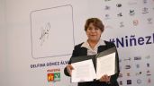 Delfina Gómez firma pacto para erradicar maltrato, desnutrición y pobreza infantil en el Edomex
