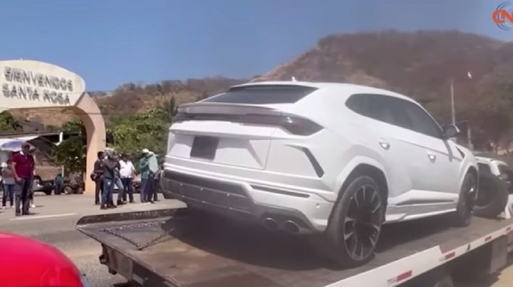 Lamborghini, Wrangler, Hummer… estos son los autos incautados a la Familia Michoacana en Guerrero