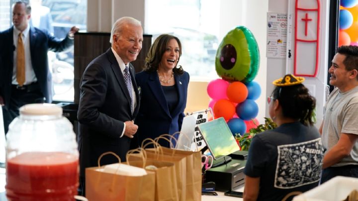 Joe Biden y Kamala Harris celebran el Cinco de Mayo con tacos, quesadillas y churros