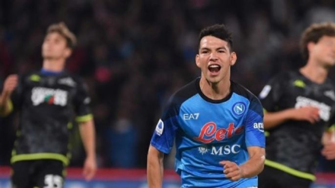 Chucky Lozano pone canción de Peso Pluma durante los festejos del Napoli