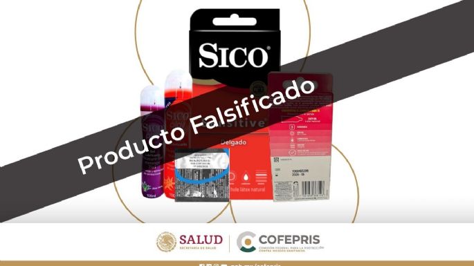 Cofepris alerta por falsificación de esta marca de condones y lubricantes