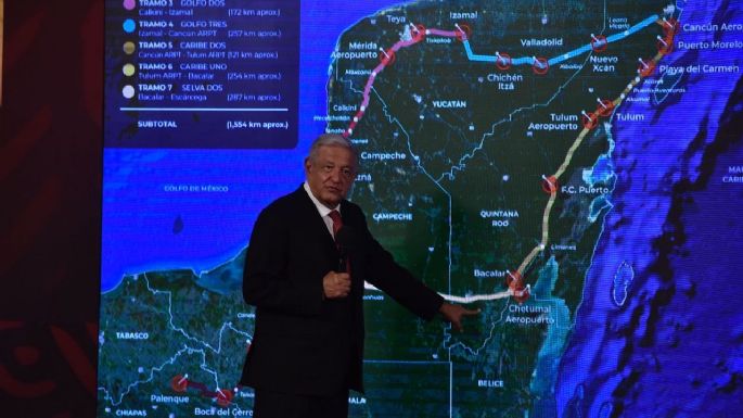 "Adversarios tienen mucha imaginación": AMLO niega daños del Tren Maya a la cueva Dama Blanca