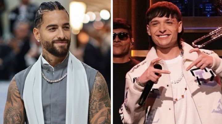 Tunden a Maluma por criticar los corridos; así le respondió Peso Pluma (Video)