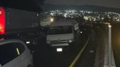 Diez horas duró el bloqueo de la autopista México-Puebla