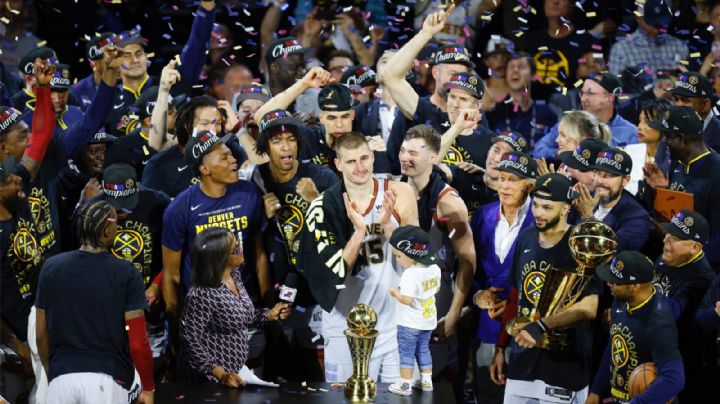 Denver Nuggets son campeones de la NBA por primera vez en su historia; Jokic, el MVP