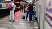 Mujeres pelean en una estación del Metro de CDMX (Video)