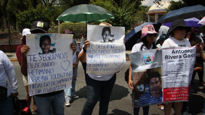 Colectivos de desaparecidos de Chilpancingo claman por atención del gobierno por segundo día consecutivo