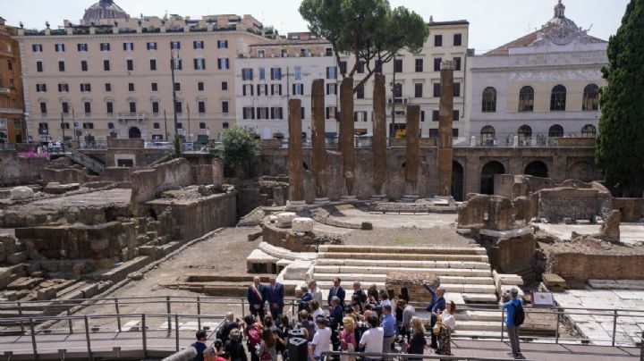 Complejo de templos romanos en donde apuñalaron a Julio César abre al público
