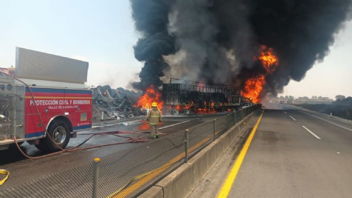 Suman seis muertos y 21 heridos por carambola en la Autopista Zapotlanejo - Lagos de Moreno (Video)