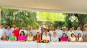 Cuauhtémoc Blanco celebra acto proselitista en la residencia oficial de gobierno Casa Morelos