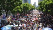 Se manifiestan unas 250 mil personas en la 45 Marcha LGBTTTIQ+ en la CDMX (Video)