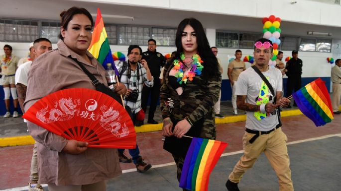 Celebran el Orgullo LGBTIQ+ en el Reclusorio Oriente  (Fotogalería)