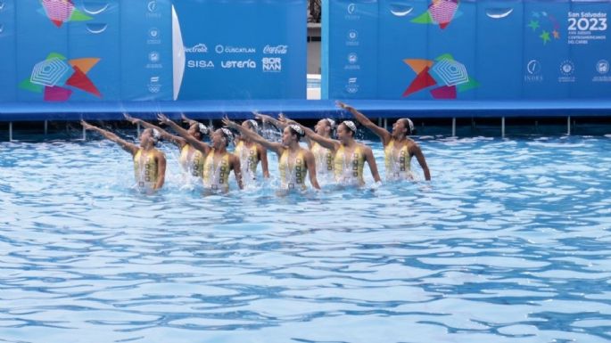 En polémica decisión, México se queda con la plata en natación artística en los Centroamericanos