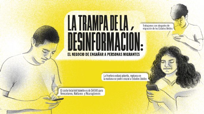 La trampa de la desinformación: el negocio de engañar a personas migrantes