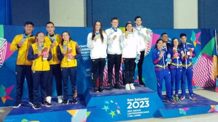 Con 37 oros, México lidera el medallero en Centroamericanos de San Salvador
