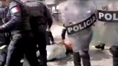 Desalojo violento de maestros en Periférico Norte; ofrecen pagarles la próxima semana (Video)