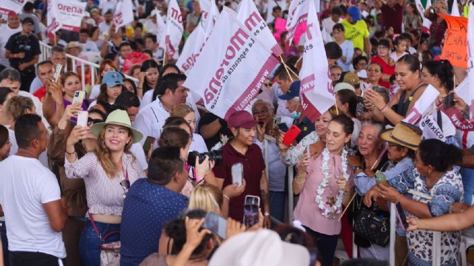 Desde Michoacán, Sheinbaum arremete contra Calderón y omite hablar sobre el asesinato de Hipólito Mora