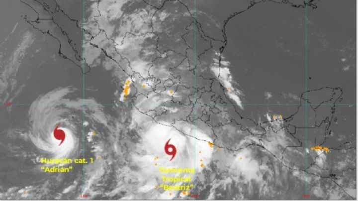 Tormenta tropical Beatriz gana fuerza en el Pacífico mexicano y podría alcanzar categoría de huracán