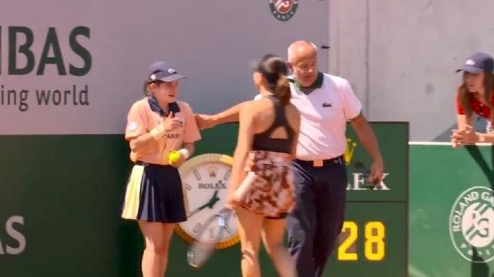 Roland Garros: descalifican a pareja de dobles por "Abuso de pelota" al golpear a una recogepelotas