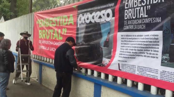 Profesores y alumnos de la UACH denuncian represión a raíz del asalto de Antorcha Campesina
