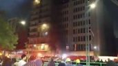 Se incendia el hotel Segovia en la Roma; rescatan al menos a 60 huéspedes