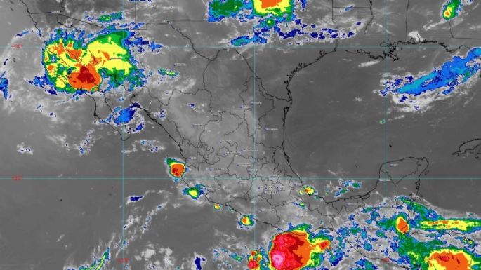 Onda tropical 13 generará lluvias en Yucatán, Chiapas, Veracruz y Oaxaca