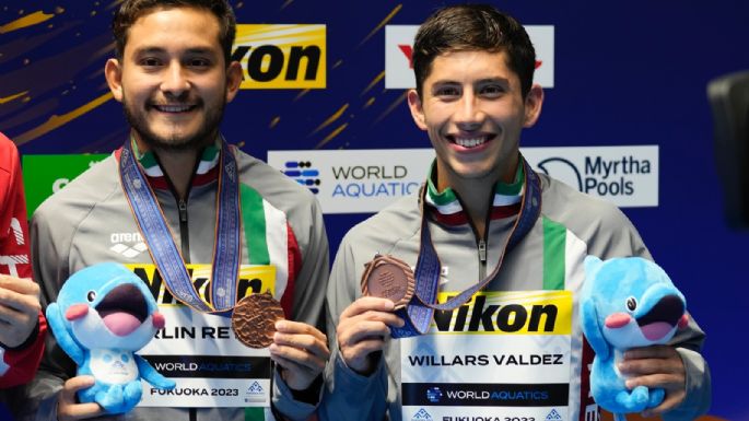 Los clavadistas mexicanos Kevin Berlín y Randal Willars obtuvieron su boleto a los Juegos Olímpicos 2024 (Video)