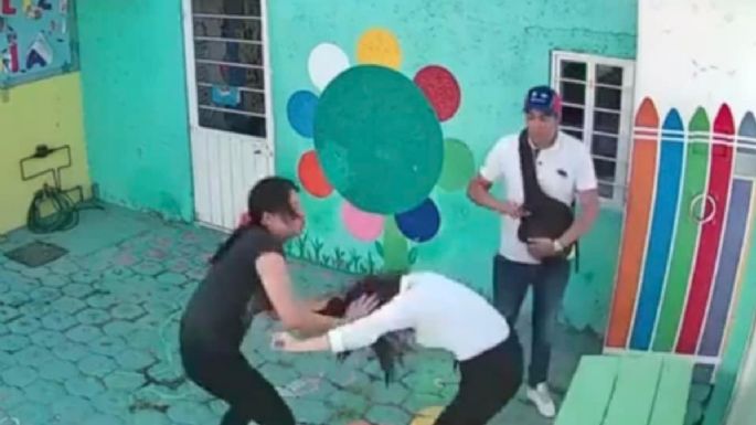 Detienen a pareja por golpear y encañonar a maestra y a cocinera de un kínder en Cuautitlán Izcalli