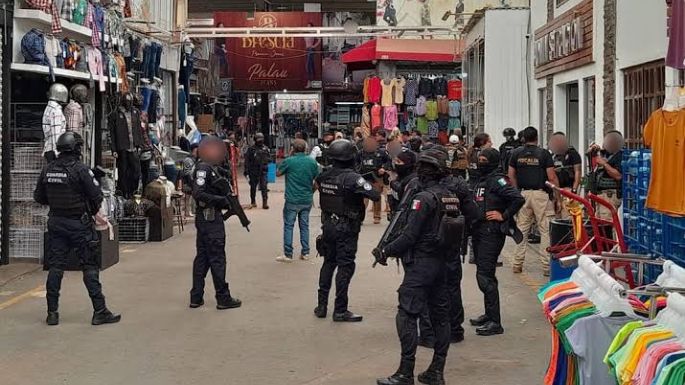 Detienen a banda que extorsionaba a vendedores de una plaza comercial en Cuitzeo, Michoacán