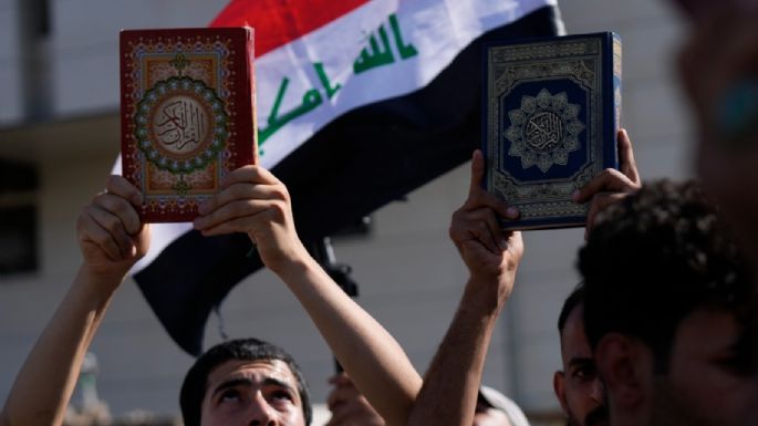 Manifestantes irrumpen en la embajada de Suecia en Irak en protesta por quema de un Corán