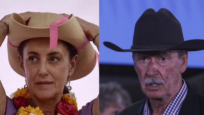 Vicente Fox responde a críticas por tuit contra Sheinbaum: “Yo no soy xenofóbico que quede claro”
