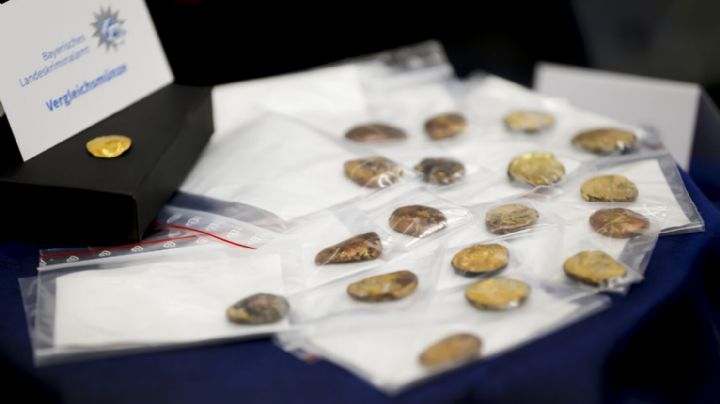 Hallan restos derretidos de monedas de oro celtas robadas en museo de Alemania