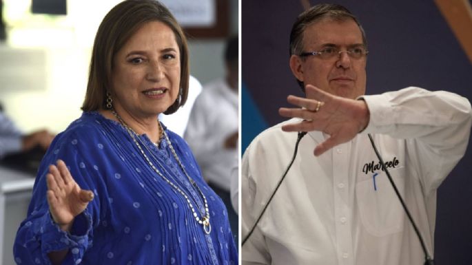 "Veo los dados cargados": Así respondió Xóchitl Gálvez a la invitación de Márcelo Ebrard a debatir