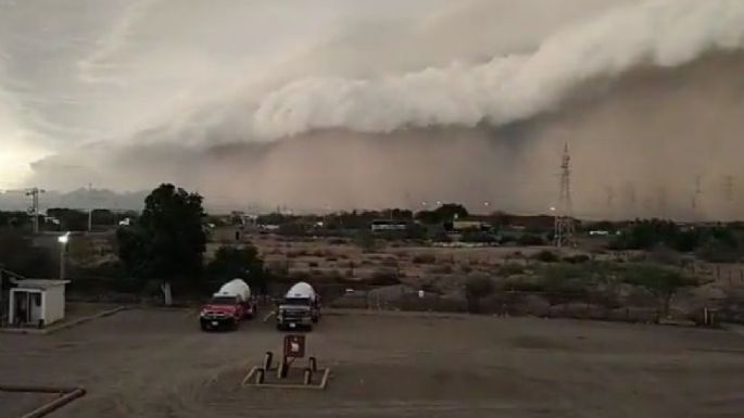 Tormenta de arena azota Sonora; provoca destrozos y pánico entre los habitantes (videos)