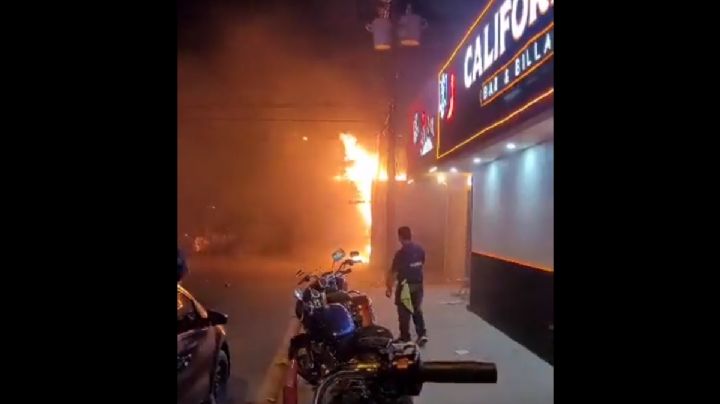 Usaron gasolina y un soplete para quemar el bar de San Luis Río Colorado; ya son 12 muertos (Video)