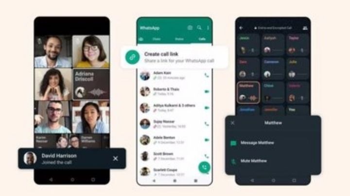 WhatsApp amplía a 15 personas a las que se puede invitar a una videollamada grupal en Android