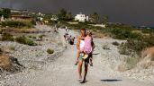 Grecia evacúa a 19 mil personas por un incendio en la isla de Rodas