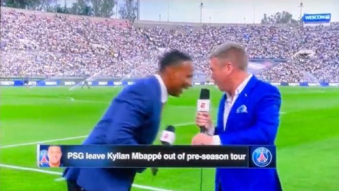 Shaka Hislop, analista de ESPN, se desploma en plena transmisión previo al Real Madrid-Milan