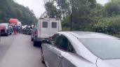 Denuncian otro asalto masivo a conductores en la autopista Puebla-Orizaba