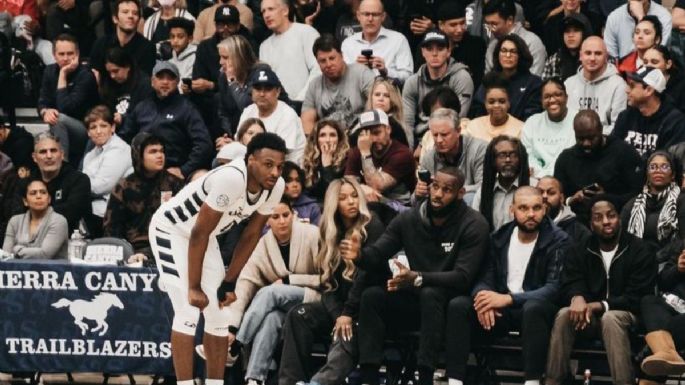 Bronny James, hijo de LeBron James, sufre paro cardíaco en pleno entrenamiento