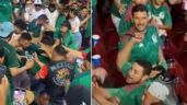 Aficionado del Tri apuñala a otro en pleno estadio durante el partido México ante Qatar (Videos)