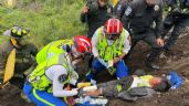 Niño de ocho años cae a cráter de 50 metros de profundidad del Volcán Xitle en Tlalpan
