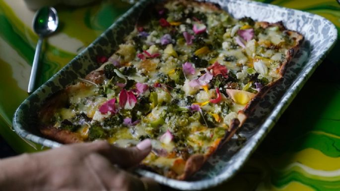 Un movimiento convierte toneladas de restos de comida en pizza y helado