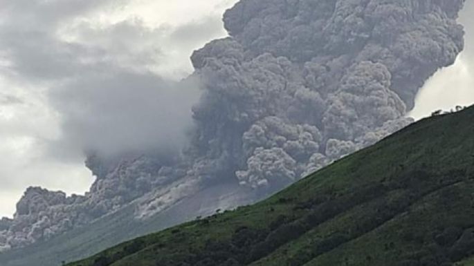 Nicaragua notifica una erupción en el volcán San Cristóbal