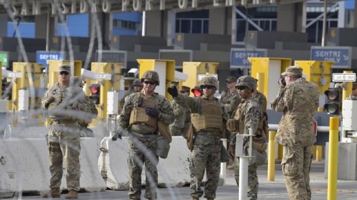 El Pentágono retirará mil 100 soldados de la frontera entre EU y México